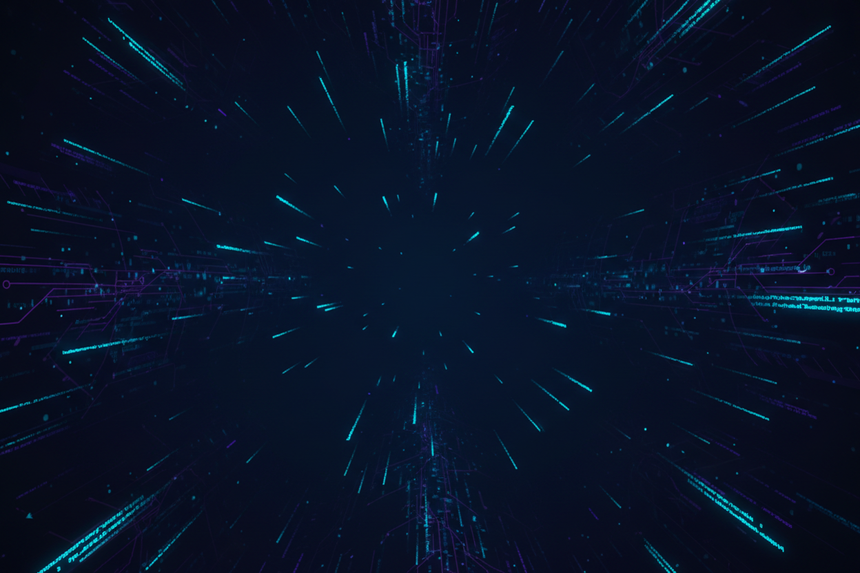 Hero tech background